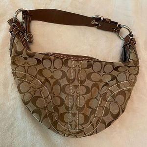 Coach small hobo bag